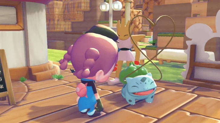Talk to Bulbasaur