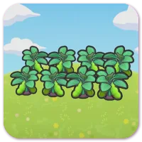 Fresh veggie field habitat