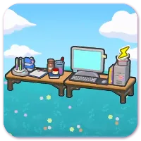 Researcher's desk