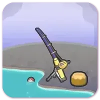 Hot-spring fishing spot