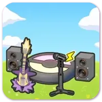 Amped rock stage