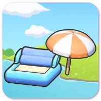 Floating in the shade